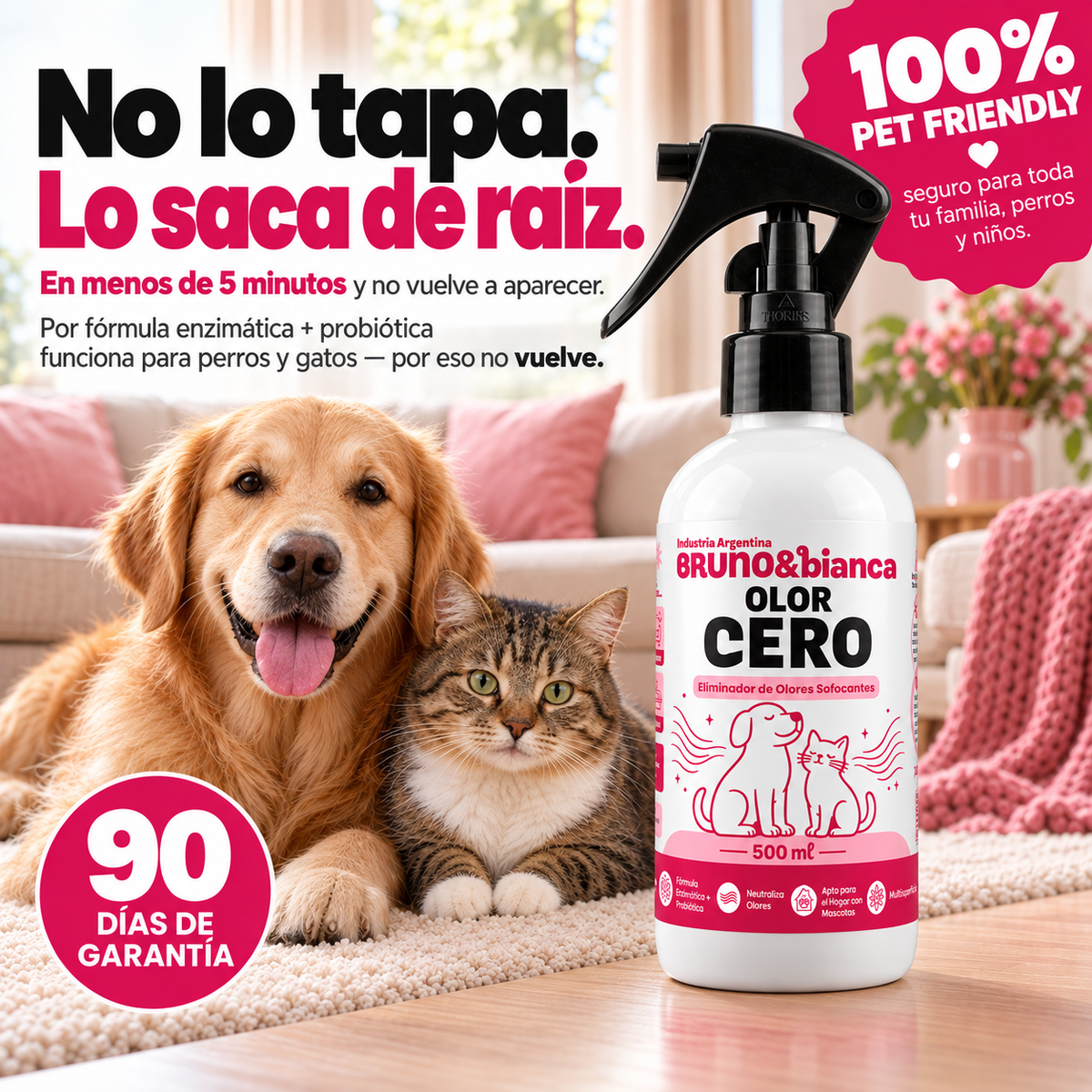 Olor Cero | Neutralizador de Olores - El Más elegido