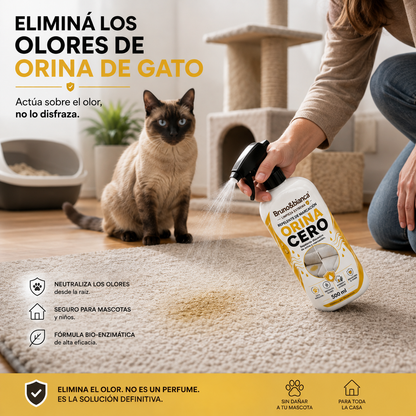 REMUEVE ORINA Y OLORES - ORINA CERO | Bruno&Bianca