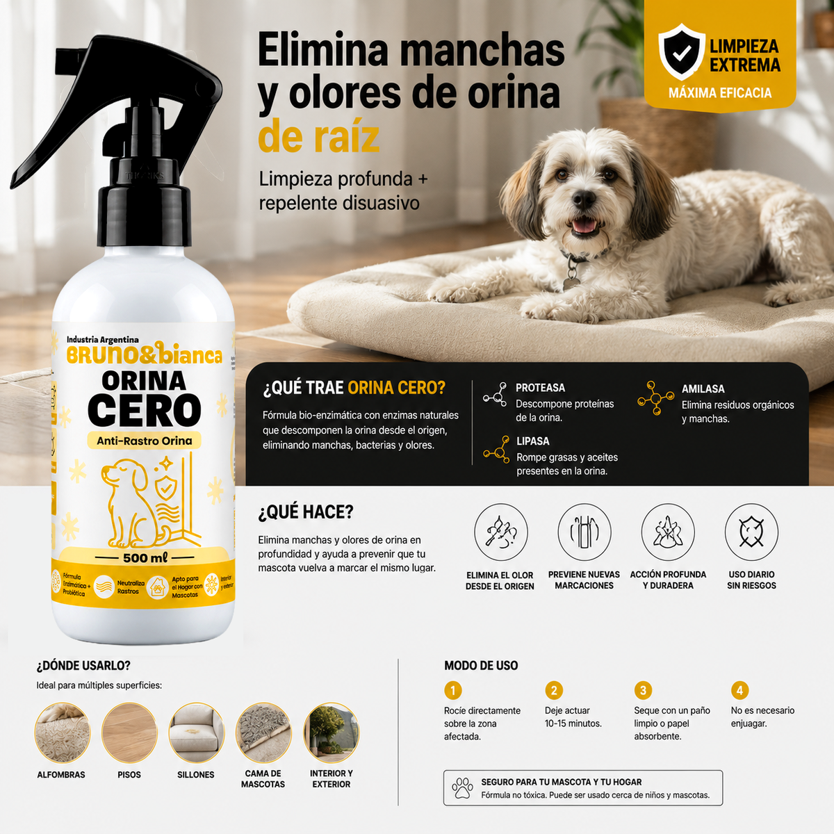 ORINA CERO | Bruno&Bianca