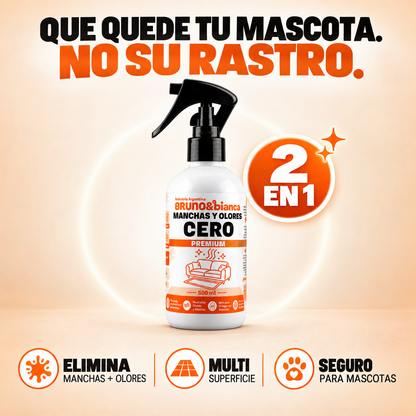 MANCHAS Y OLORES CERO PREMIUM | Bruno&Bianca