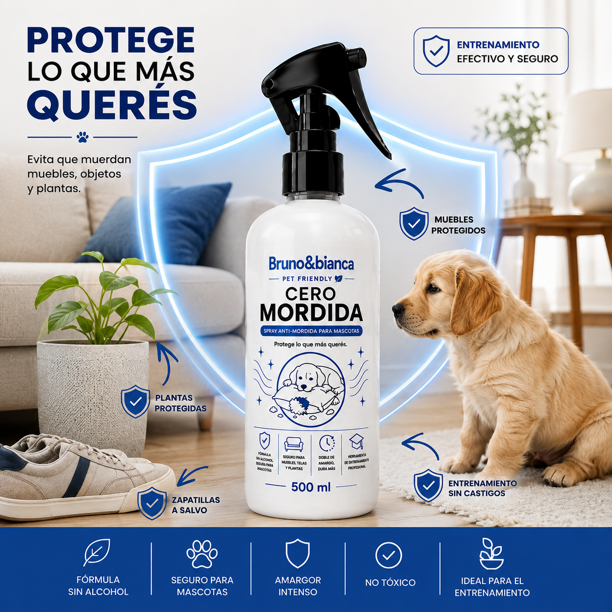 Cero Mordidas En Muebles Y Telas | Bruno&Bianca