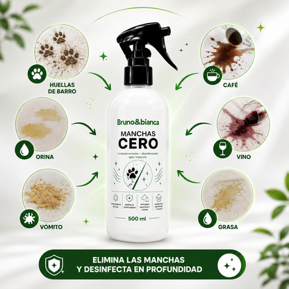 Quitamanchas Para Mascotas Manchas Cero | Bruno&Bianca