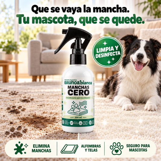 Quitamanchas Para Mascotas Manchas Cero | Bruno&Bianca