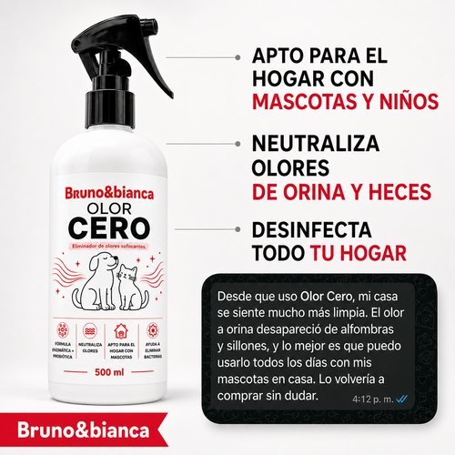 OLOR CERO EN MENOS DE 5 MINUTOS - BRU&BIA